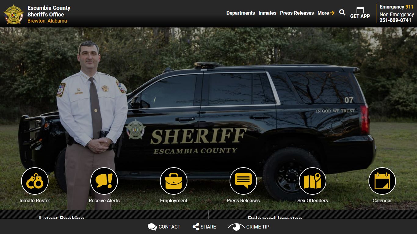 Current Inmates Alpha A - Escambia County Sheriff, AL